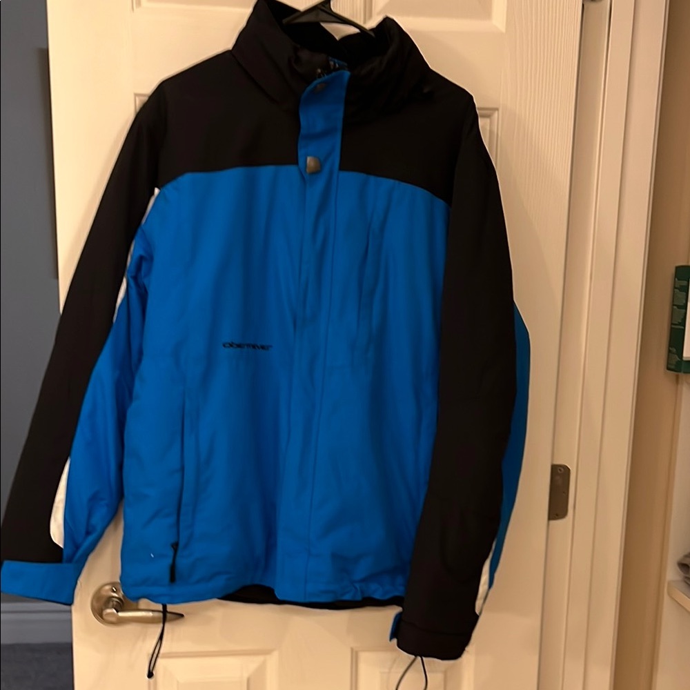 Obermeyer Men's Blue and Black Ski Jacket